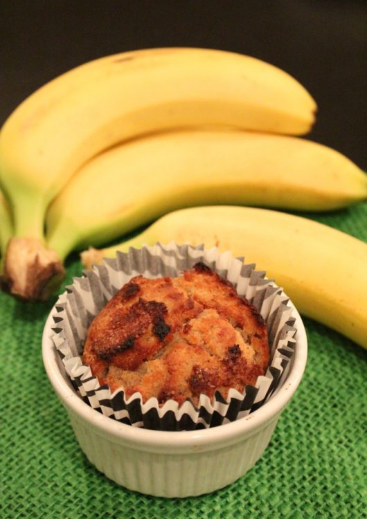 Lauantain lempeät banaanimuffinssit