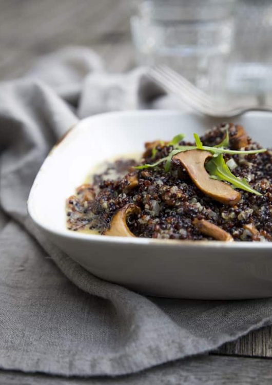 Kanttarellikvinoatto