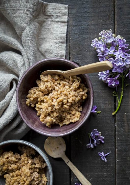 Tattaripuuro uunissa