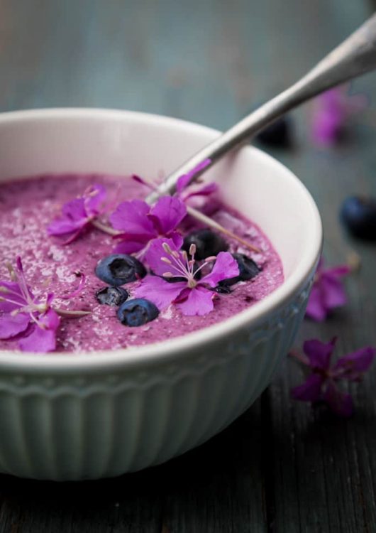 Mustikkapiimäpirtelö