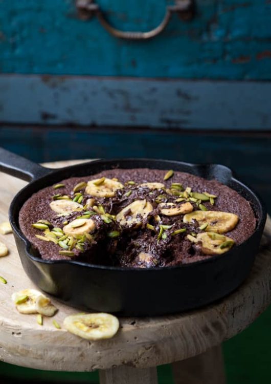 Suklaakakku pannulla