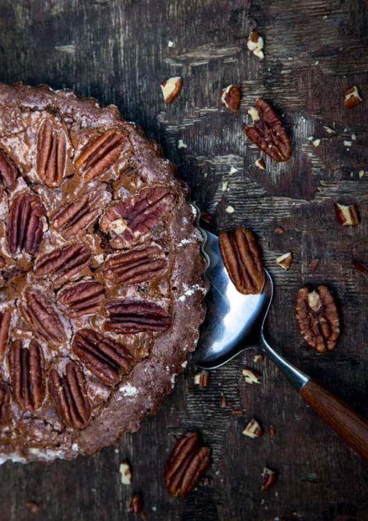 Suklainen pekaanipähkinäpiirakka