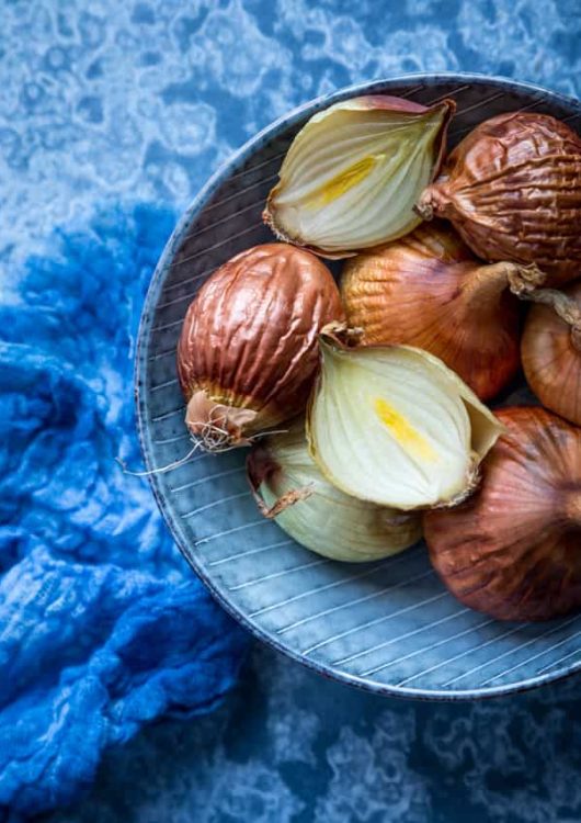 Ruohon sipulit eli ylikypsät uunisipulit