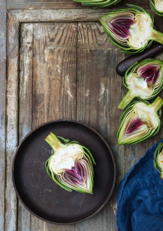 Paahdetetu artisokat