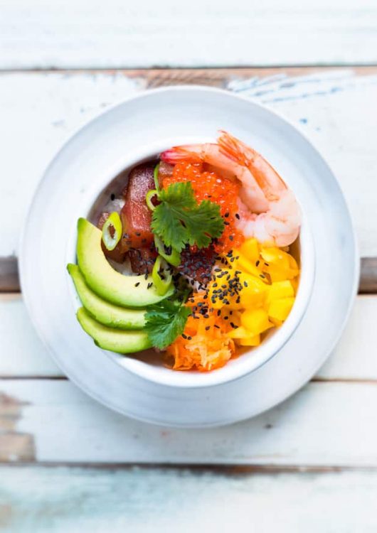 Tonnikala sushi bowl