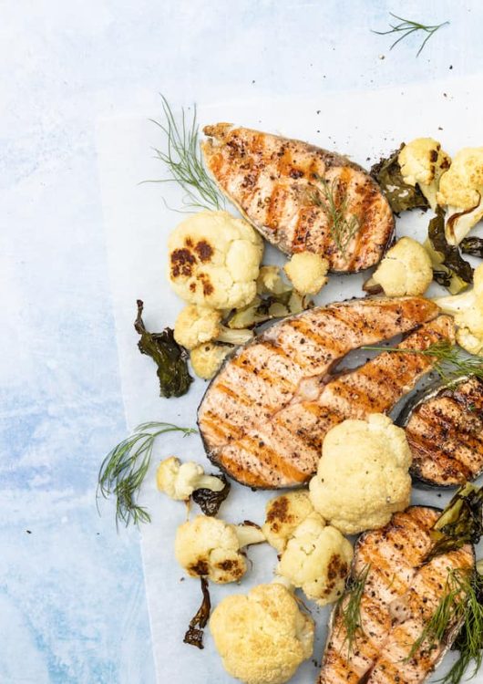 Grillatut lohikyljykset