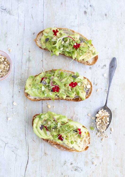 Dukkah-avokadotoast