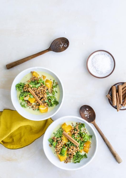 Kurpitsa-linssikeitto