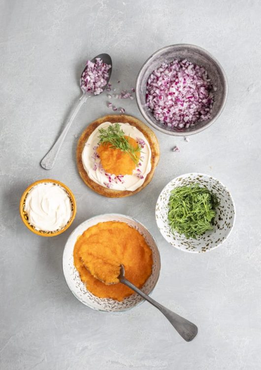 Blinit muikunmädillä