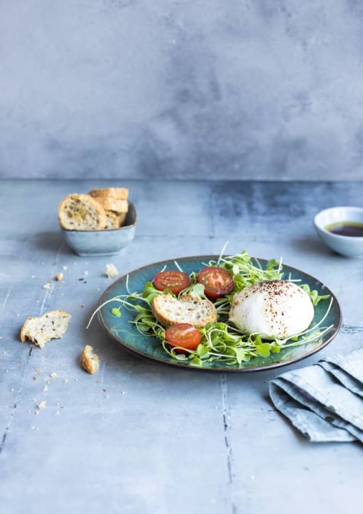 Burrataa ja sumakkia