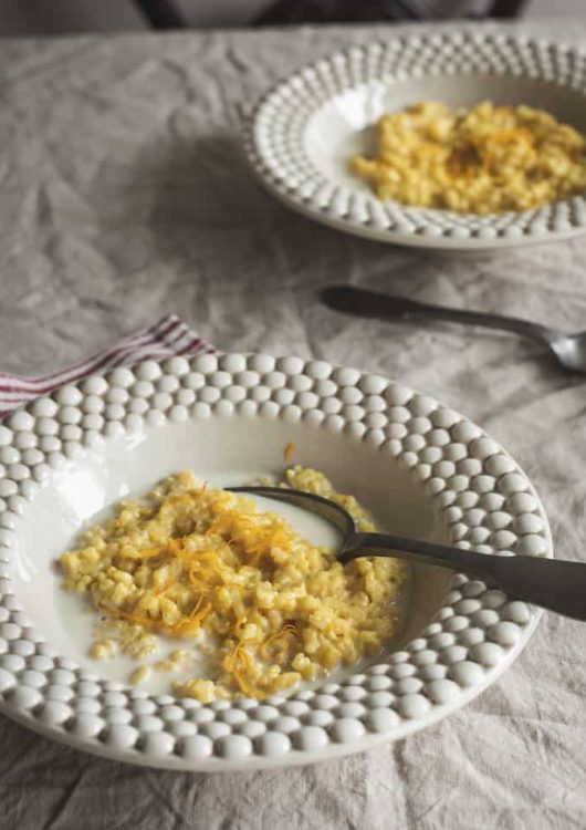 Vegaaninen riisipuuro