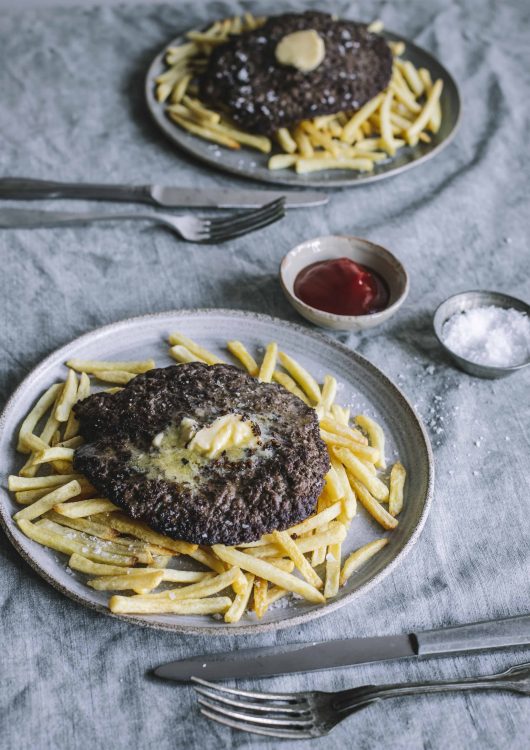 Lehtipihvit hirvenjauhelihasta