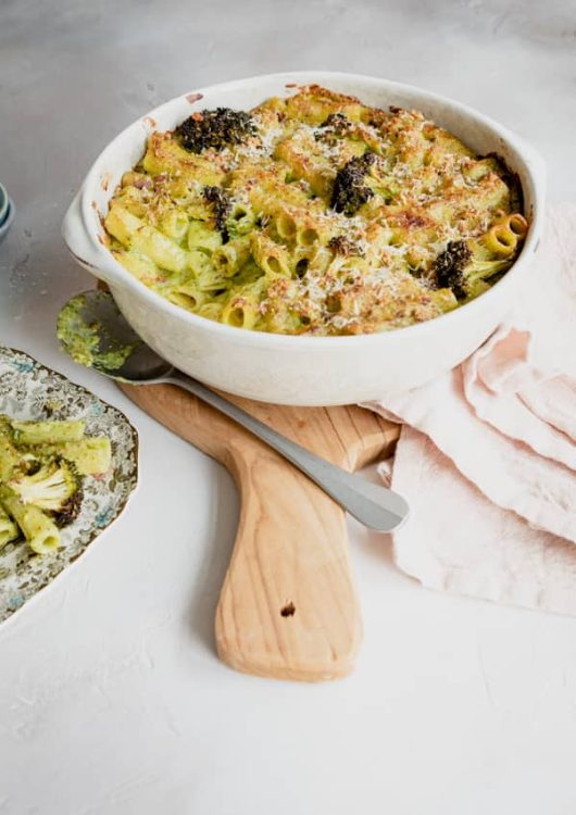 Parsakaali mac and cheese