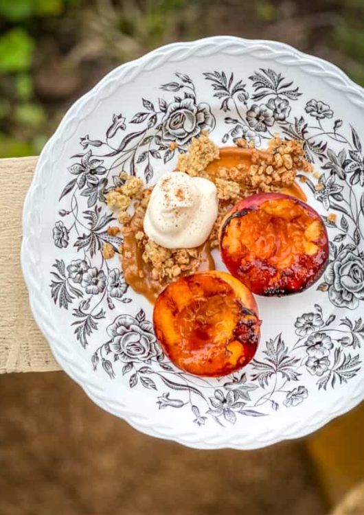 Grillatut nektariinit