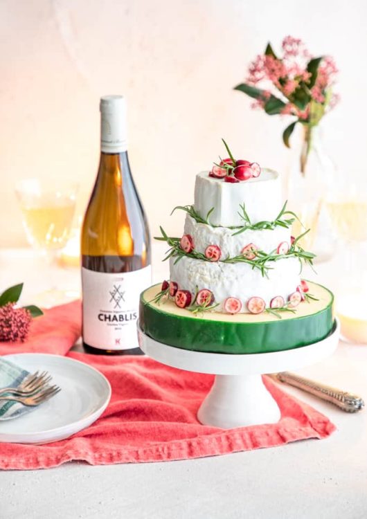 Juustokakku juustokiekoista