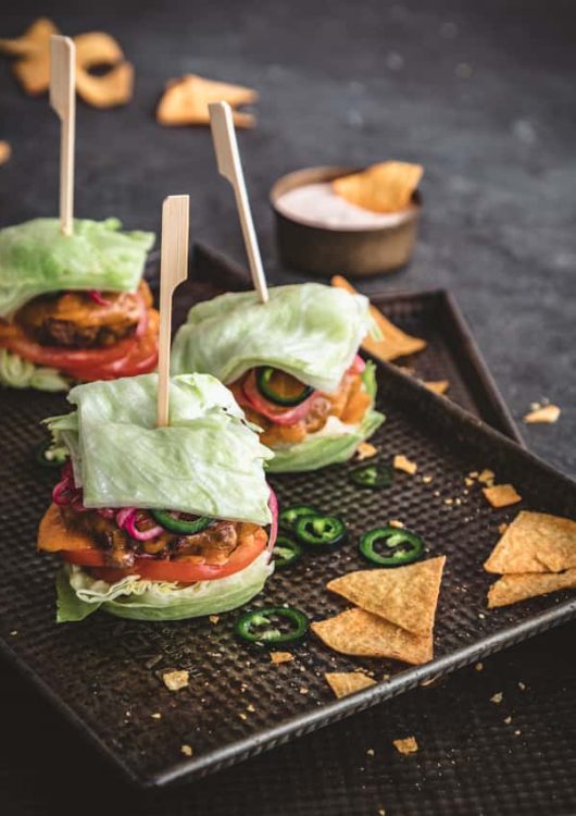 Tex Mex Iceberg-Hampurilainen