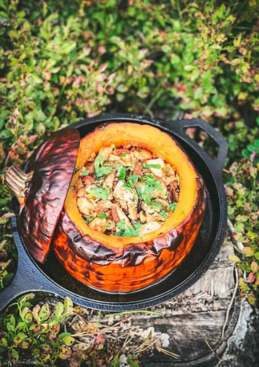 Peurapata kurpitsassa