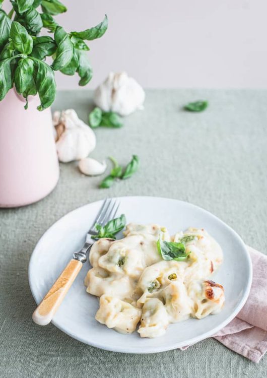 Tortellini mac and cheese