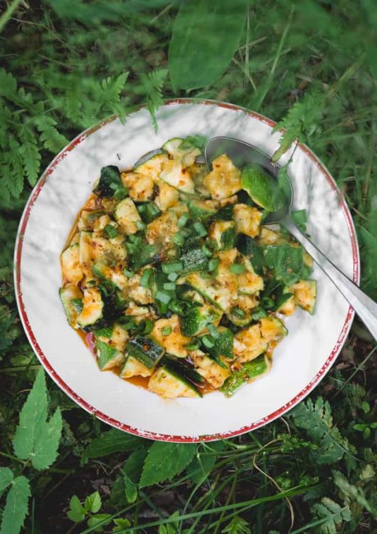 Murskatut kesäkurpitsat