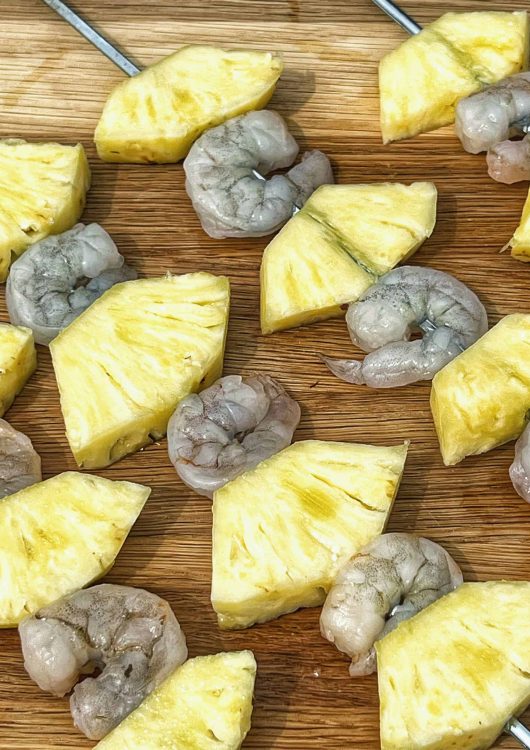 Jättikatkarapu-ananasvartaat