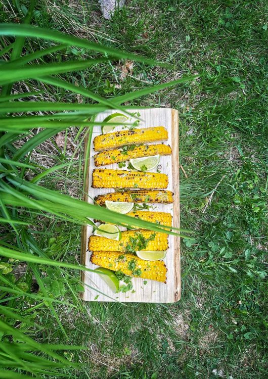 Lime-valkosipuli maissiribsit