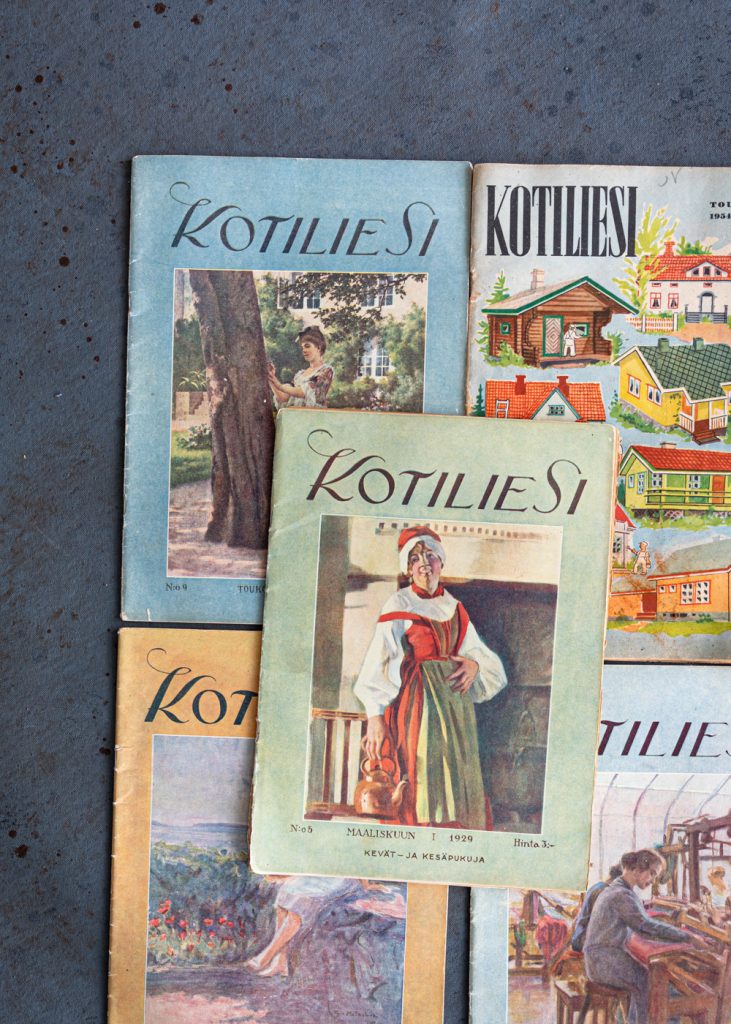 Vanhat lehdet ja kirjat